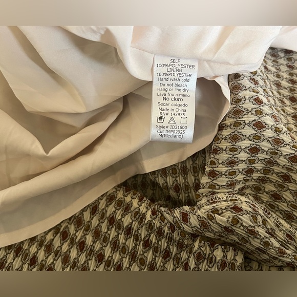 Millibon boho cottagecore kawaii pouf sleeve peasant picnic dress nwt - Picture 8 of 9